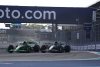 Zhou Guanyu, Stake F1 Team Kick Sauber C44 battles with Lance Stroll, Aston Martin AMR24 ; 2024 Miami Grand Prix, Formula One World Championship